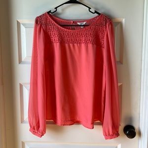 Candie’s Blouse Coral color